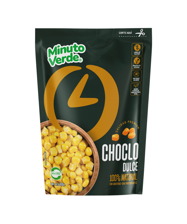 Choclo Tierno Minuto Verde 400g Minuto verde