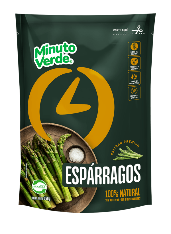 Espárragos Premium Minuto verde 350g