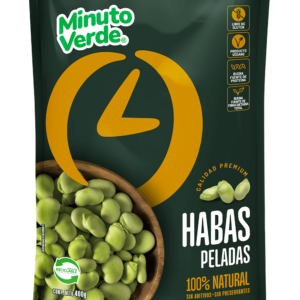Habas Peladas Minuto verde 400g