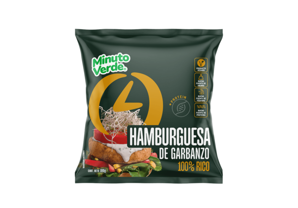 Hamburguesa de Garbanzos 100g