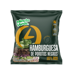 Hamburguesa de Porotos Negros 100g