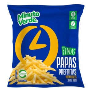 Papas prefritas Finas Minuto verde 800g