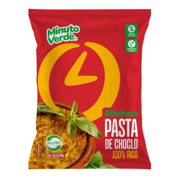 Pasta de Choclo 1kg Minuto verde
