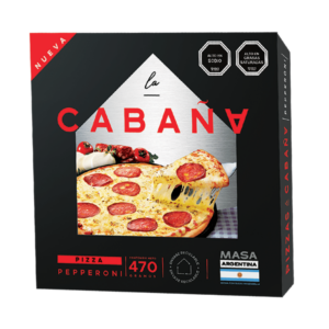 Pizza Pepperoni 470g La cabaña